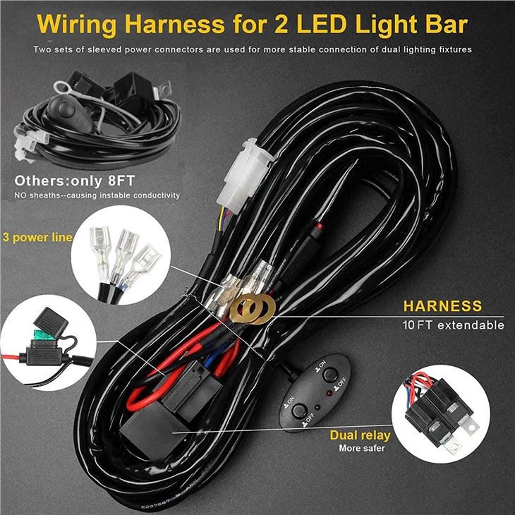 Beberapa Wiring Harness Light Bar