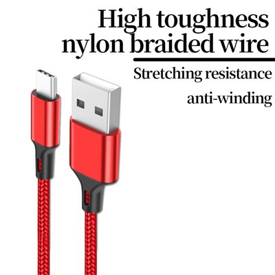Kabel Usb Jalinan Nylon 3ft